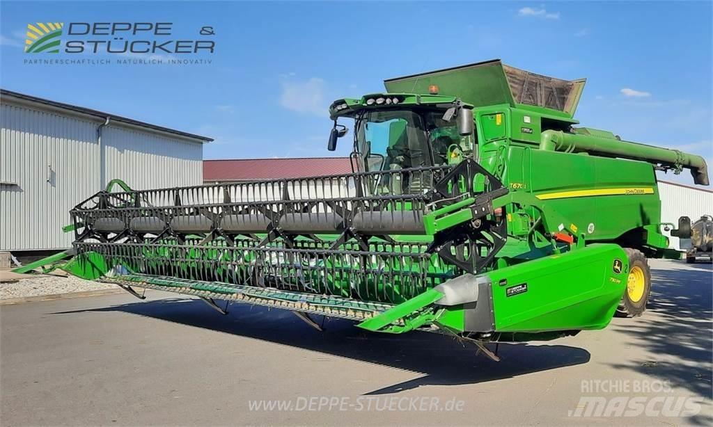 John Deere T670 Skurtreskere