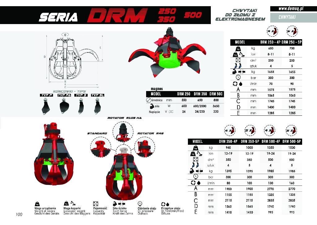  DEMOQ DRM250-5P Gripere