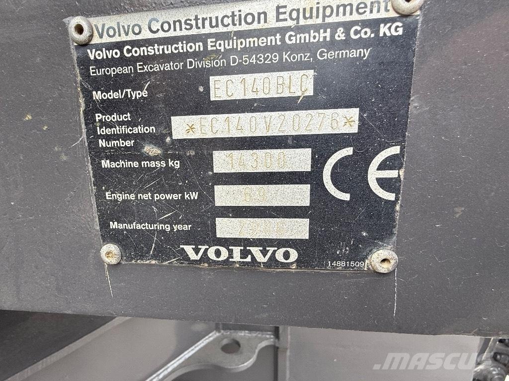 Volvo EC 140 B Beltegraver