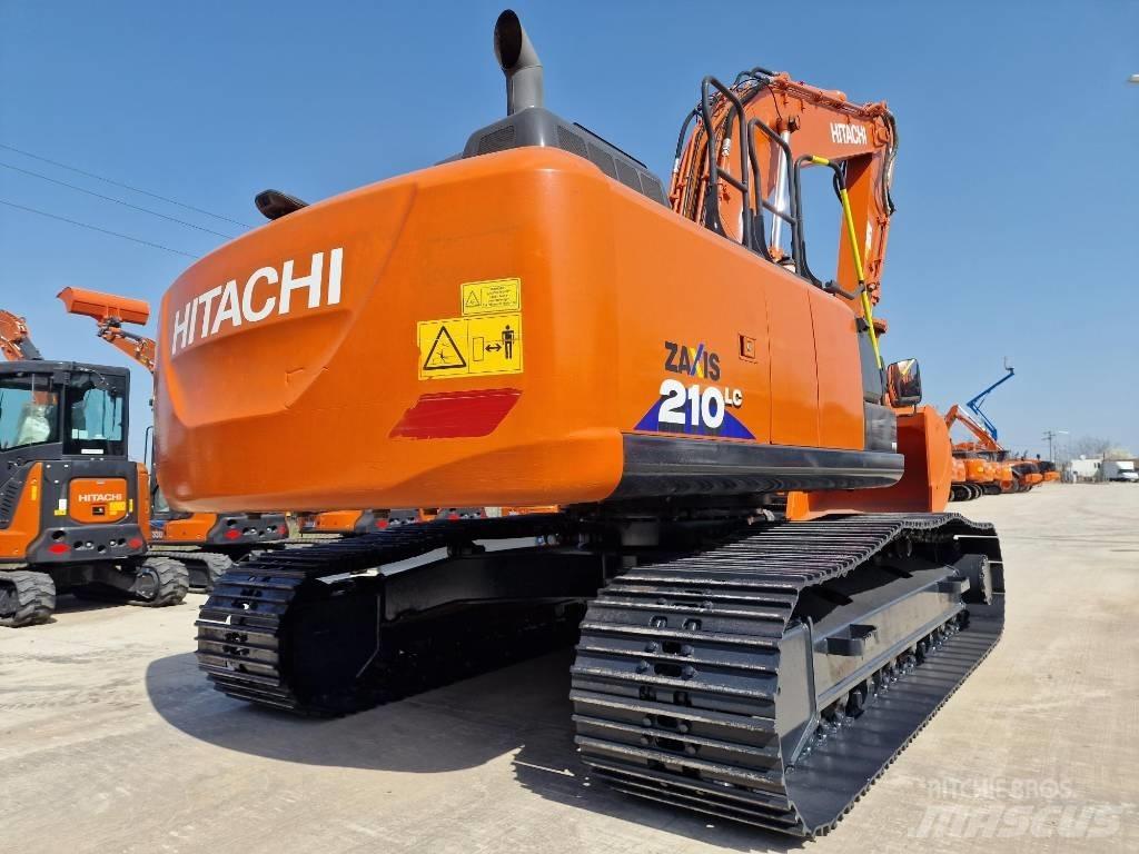 Hitachi ZX 210 LC-6 Beltegraver