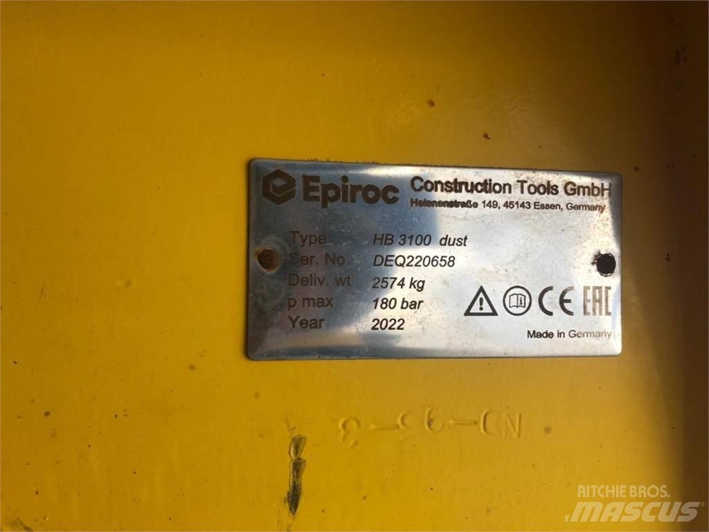 Epiroc HB3100 Dust Hydrauliske hammere