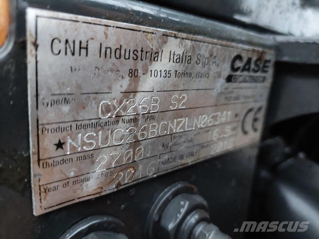 CASE CX 26 B Minigravere <7t