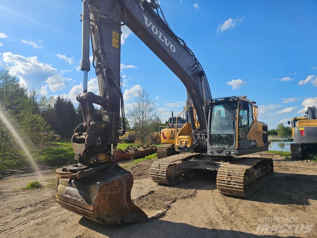 Volvo EC220EL Beltegraver