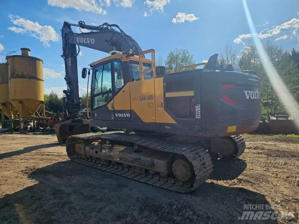 Volvo EC220EL Beltegraver