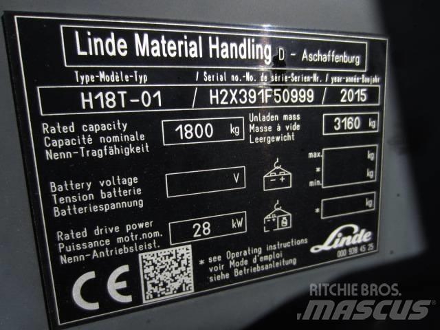 Linde H 18 T-03 Propan trucker