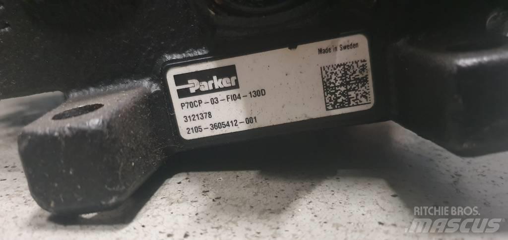 Parker P70CP-03 Hydraulikk