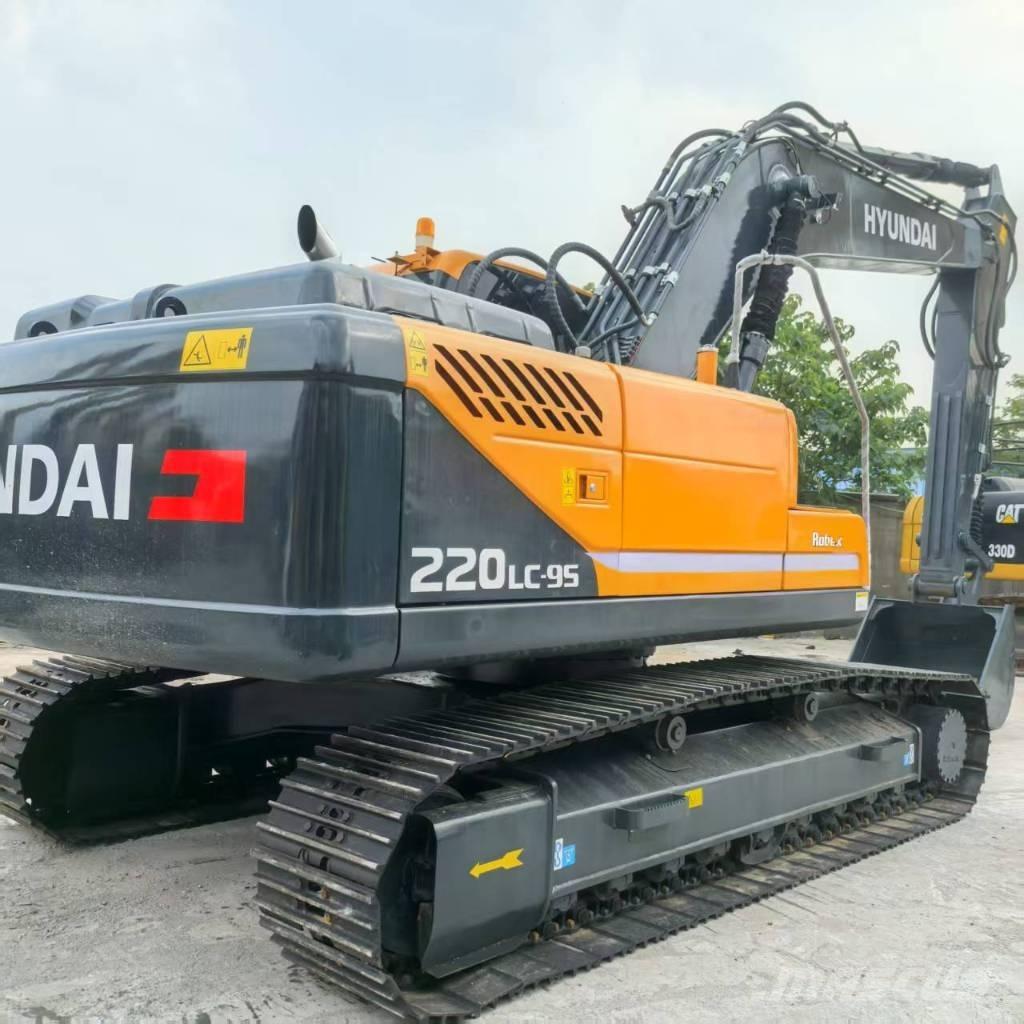 Hyundai r220lc-9s Midigravere 7 - 12t