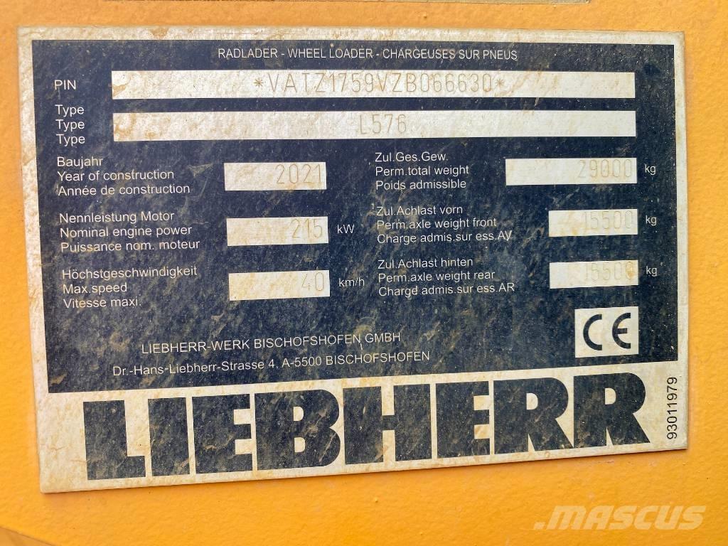 Liebherr L 576 Hjullastere