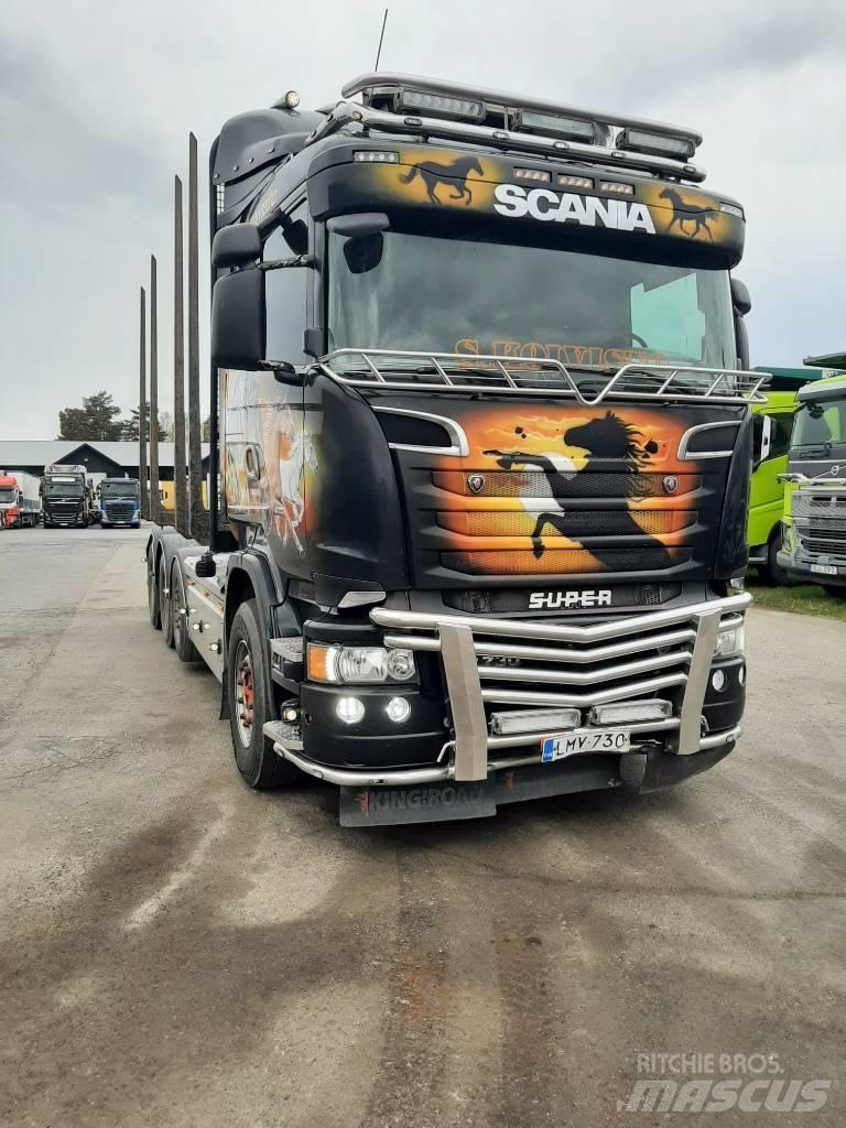 Scania R 730 Tømmerbiler