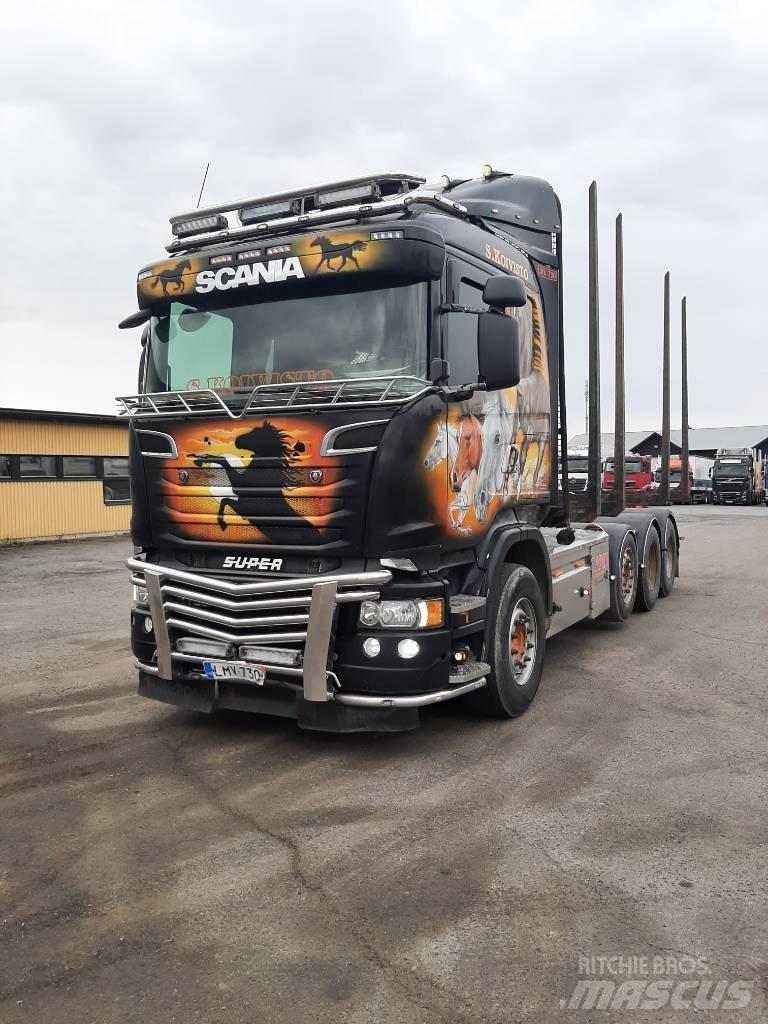 Scania R 730 Tømmerbiler