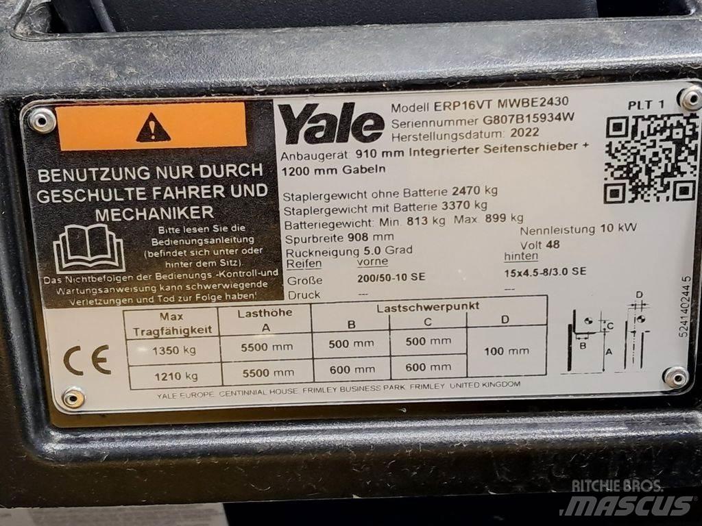 Yale ERP16VT Elektriske trucker