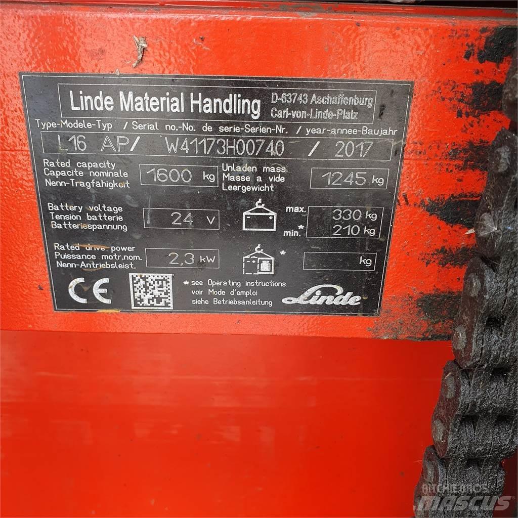 Linde L16AP Ledestablere