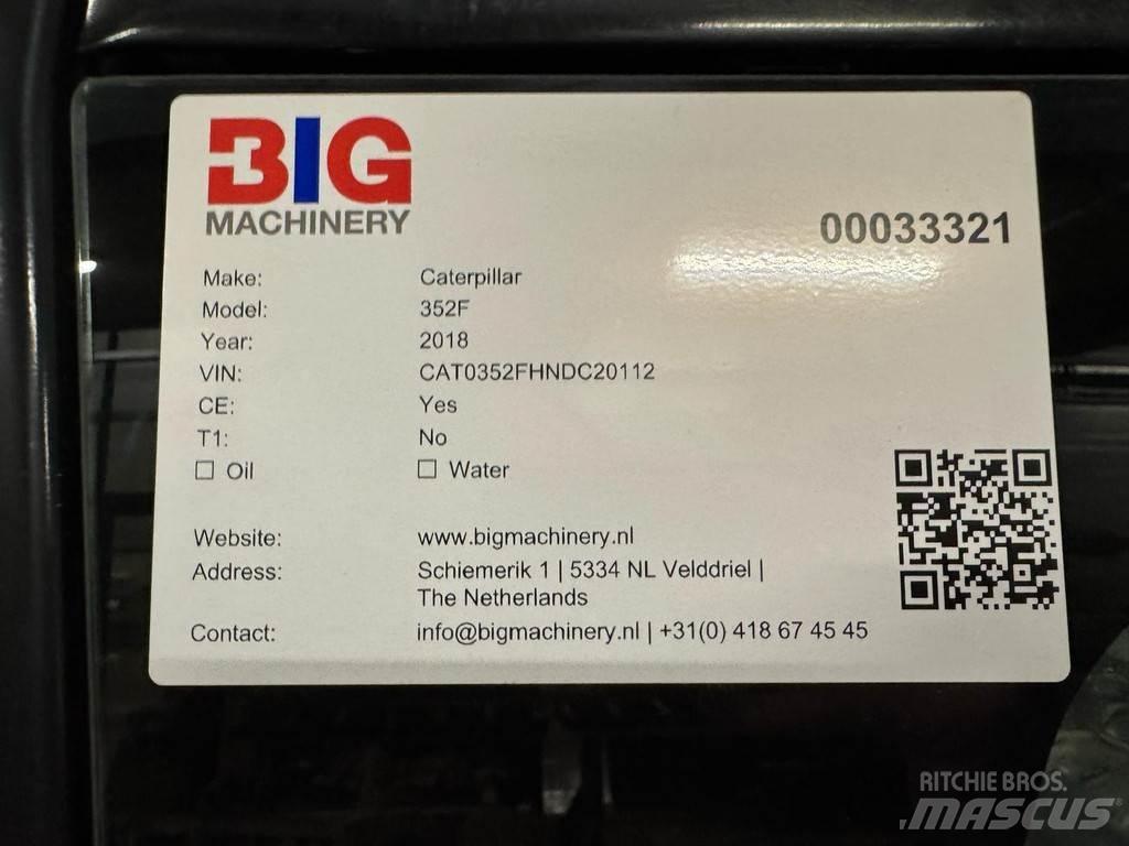 CAT 352F Beltegraver