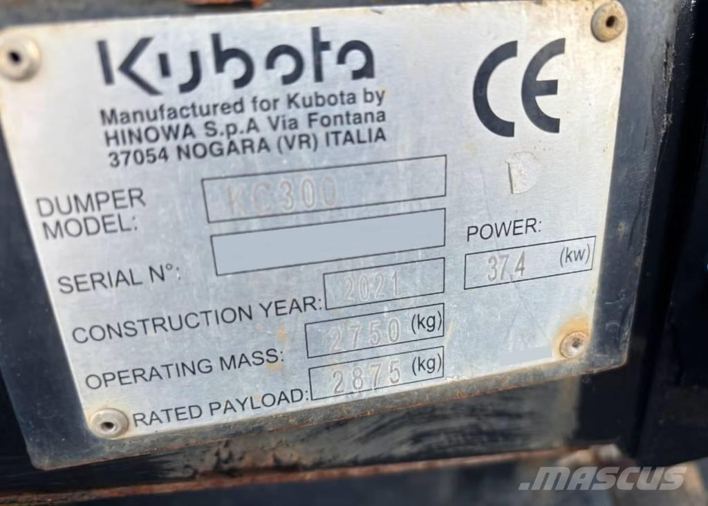 Kubota KC 300 HR-5 Annet laste- og graveutstyr