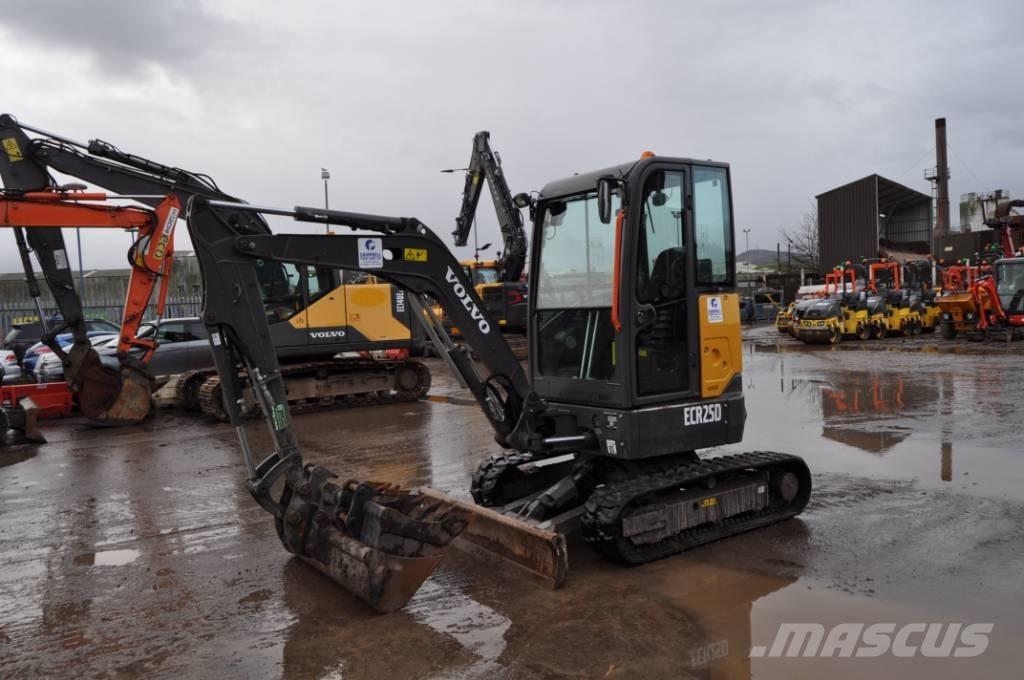 Volvo ECR 25 D Minigravere <7t