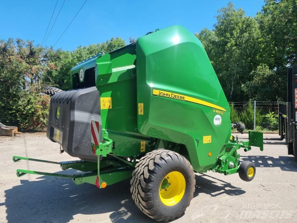 John Deere V451G Rundballepresser
