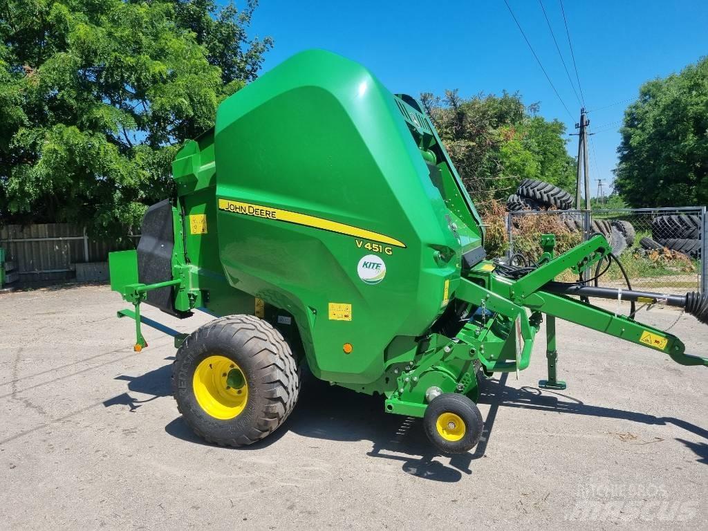 John Deere V451G Rundballepresser