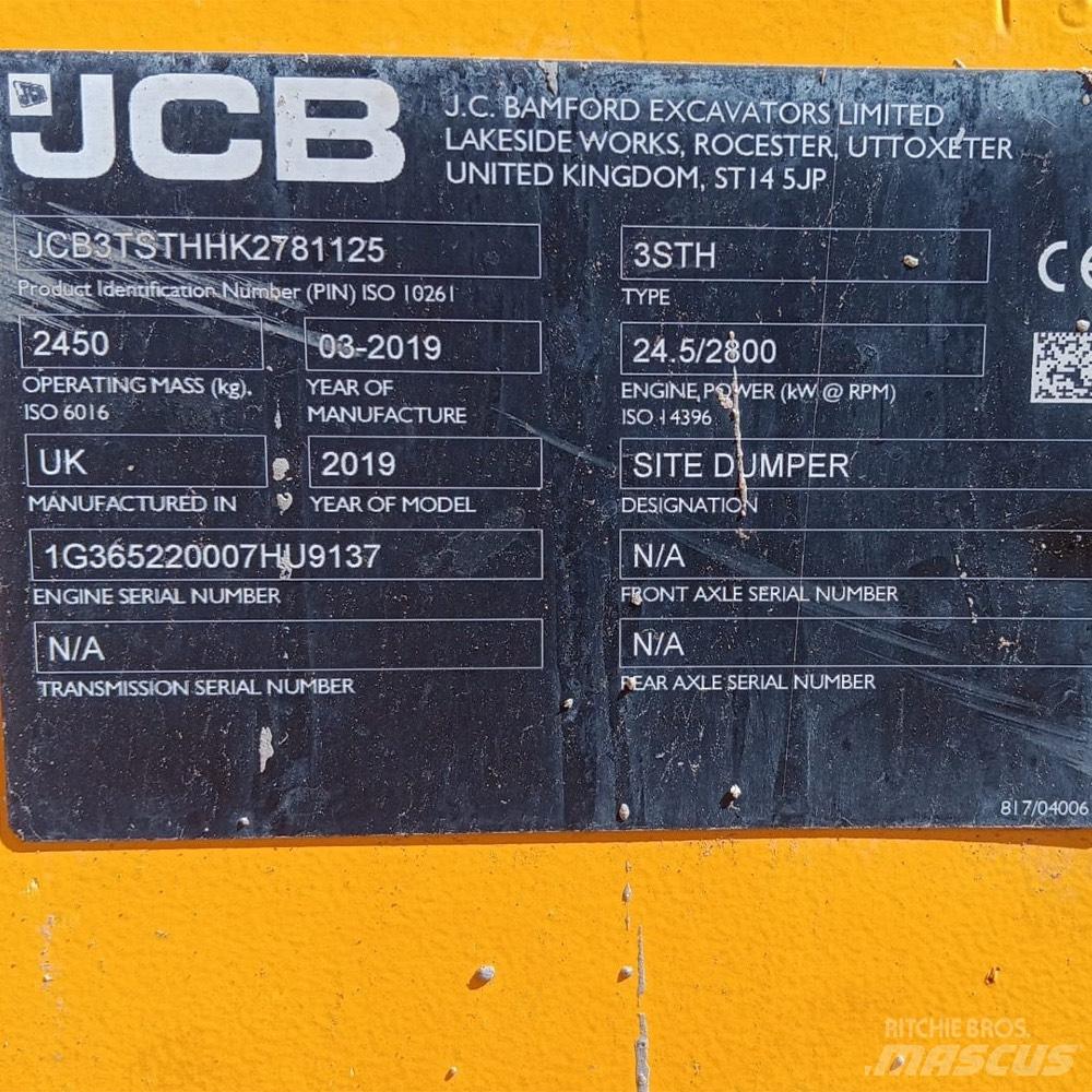JCB 3TSTH Mini dumpere