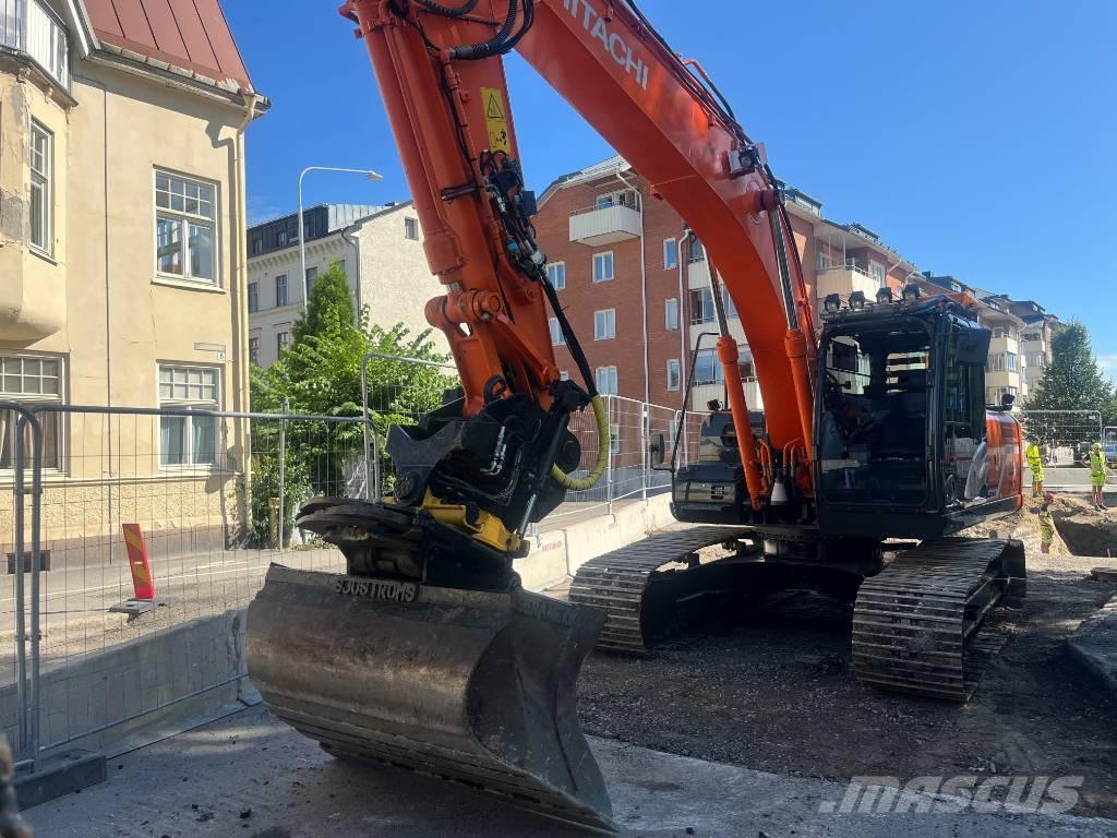 Hitachi ZX 210 Beltegraver