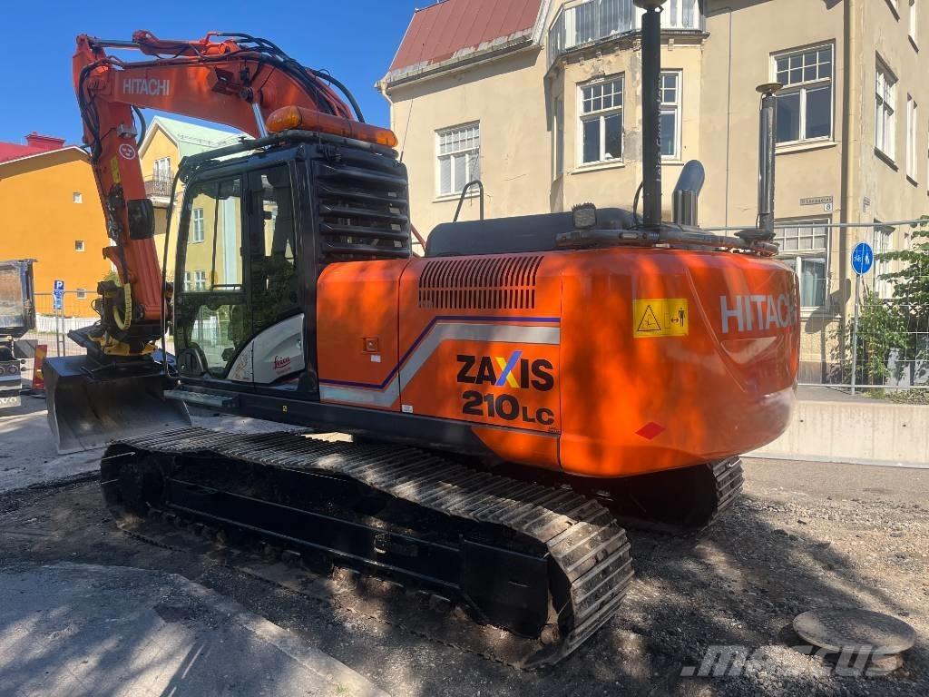 Hitachi ZX 210 Beltegraver
