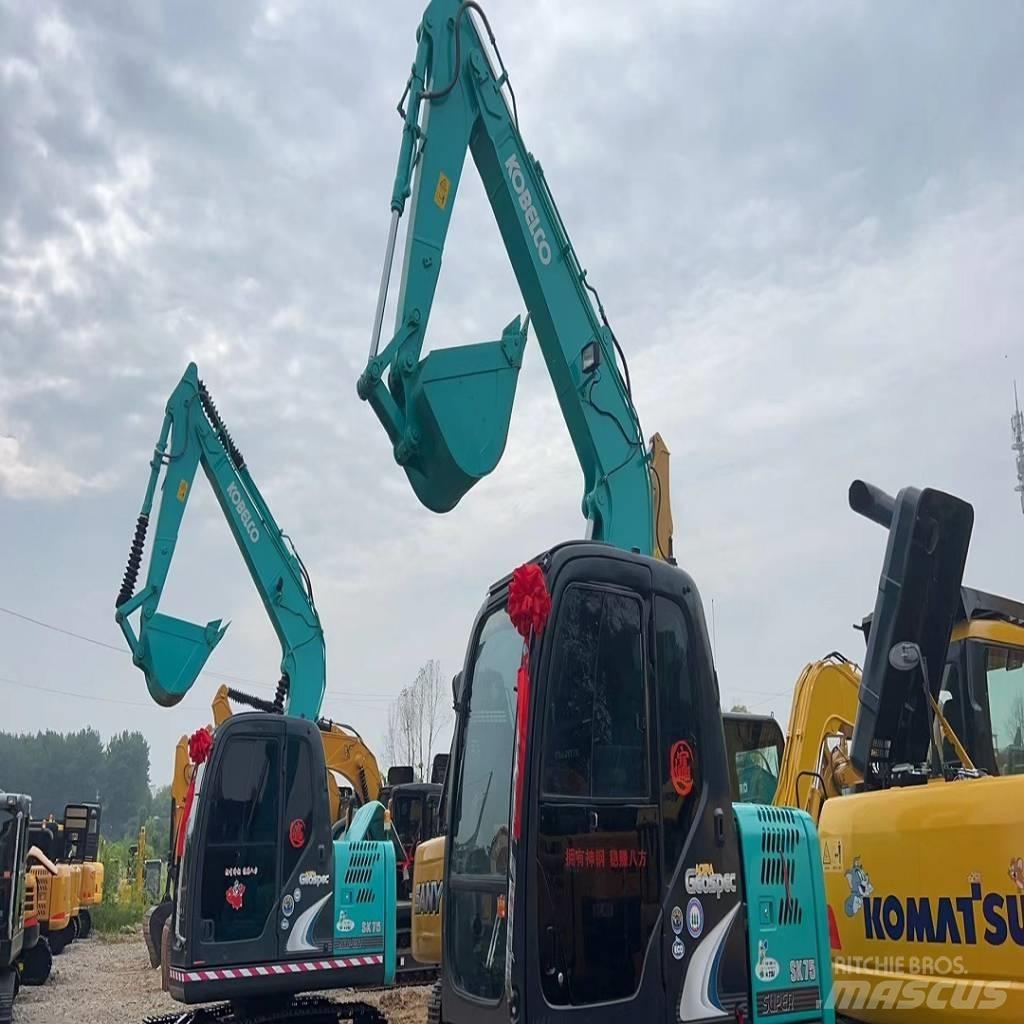 Kobelco SK 75 Beltegraver