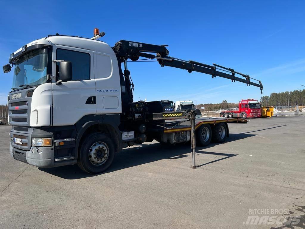 Scania R 420 LB Kranbil
