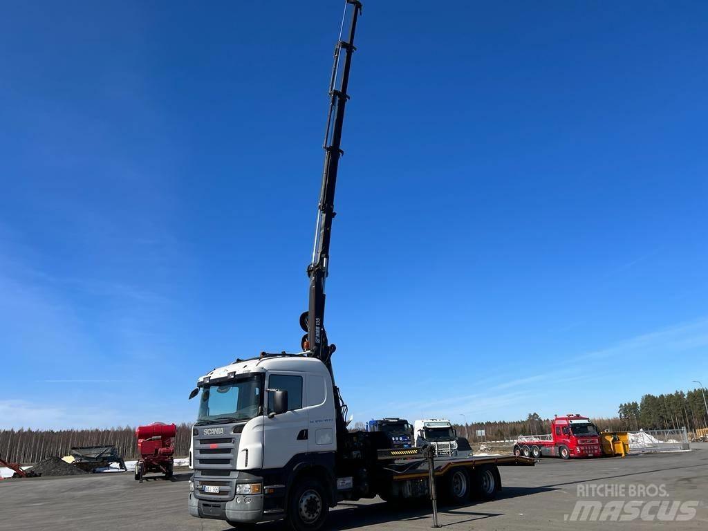 Scania R 420 LB Kranbil