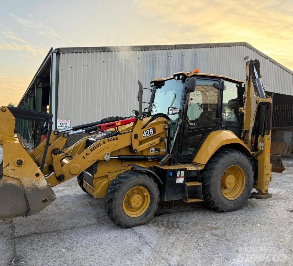 CAT 428 Traktorgravere
