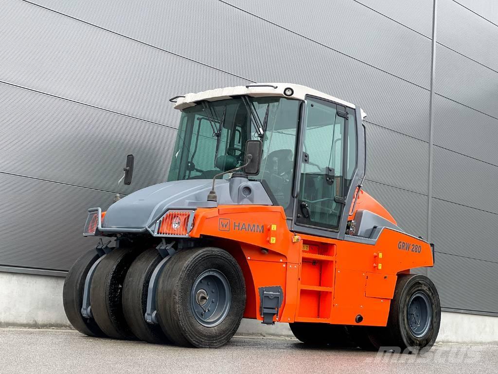 Hamm GRW 280-10 Gummihjulsvalser