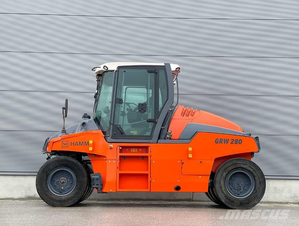 Hamm GRW 280-10 Gummihjulsvalser