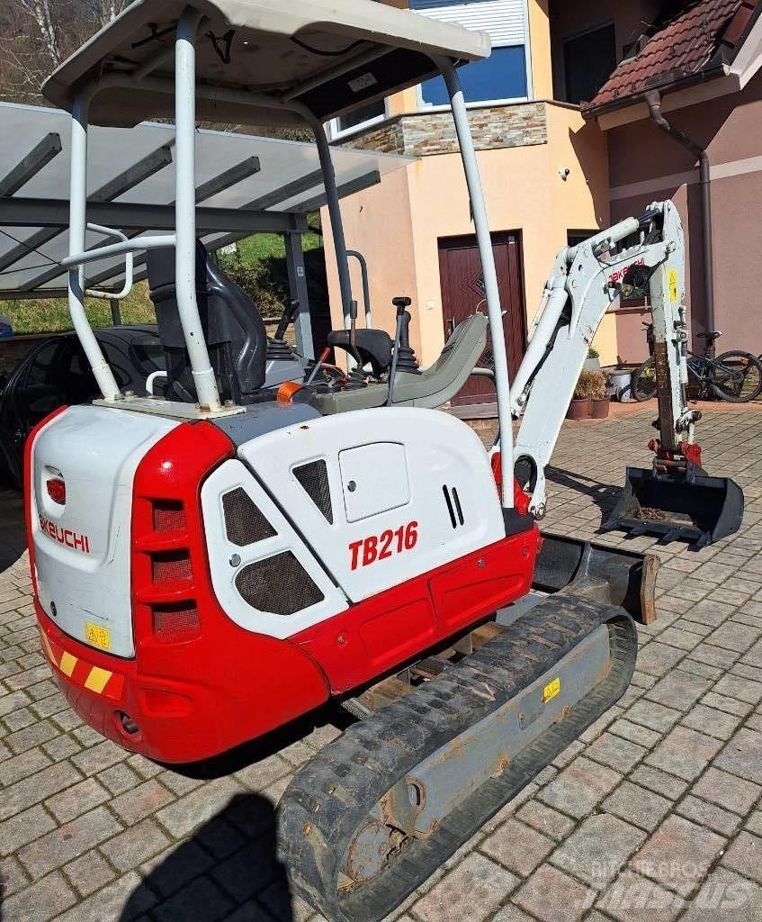 Takeuchi TB 216 Minigravere <7t
