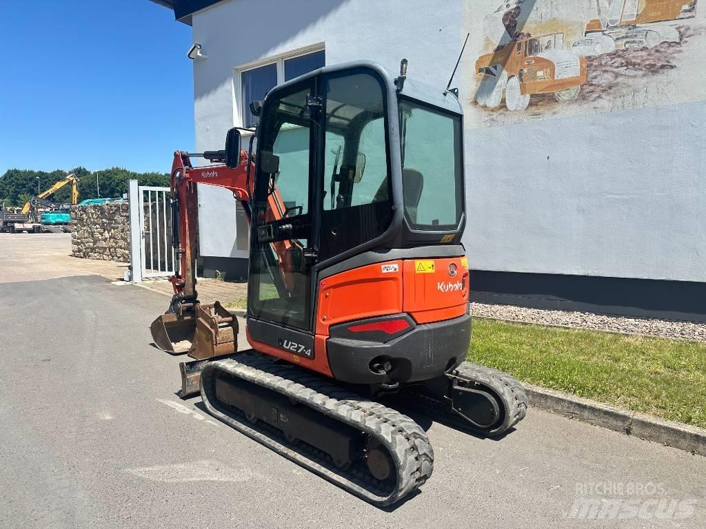Kubota U 27-4 Minigravere <7t