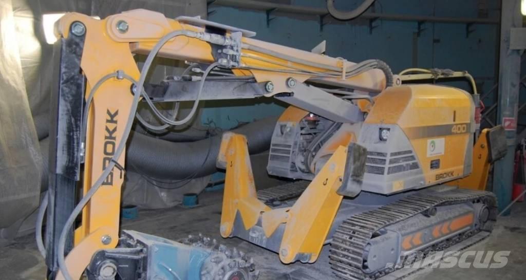 Brokk 400 Gravemaskiner for riving