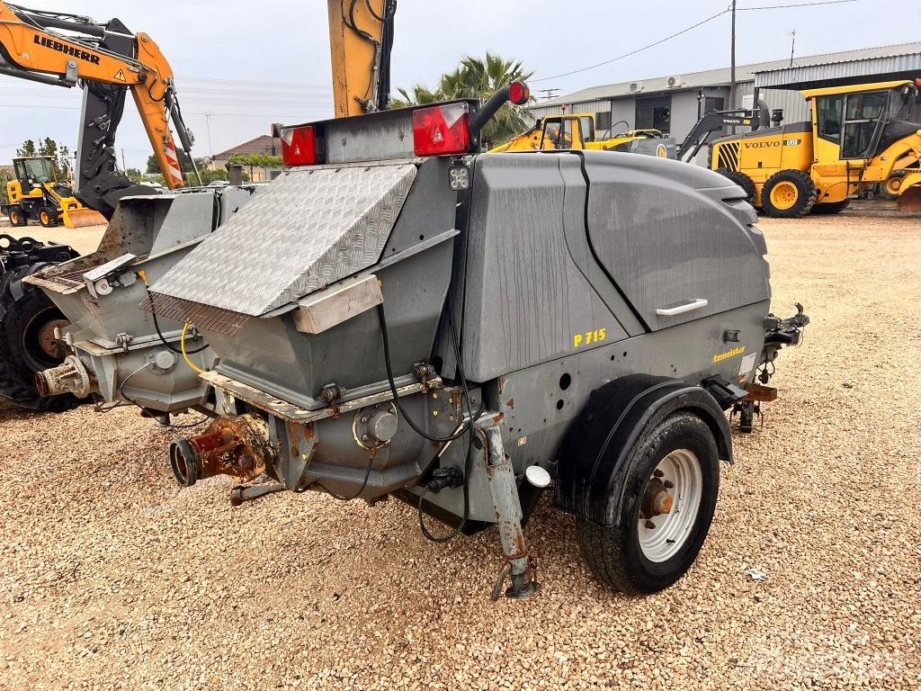 Putzmeister P 715 TD Betongpumpe biler
