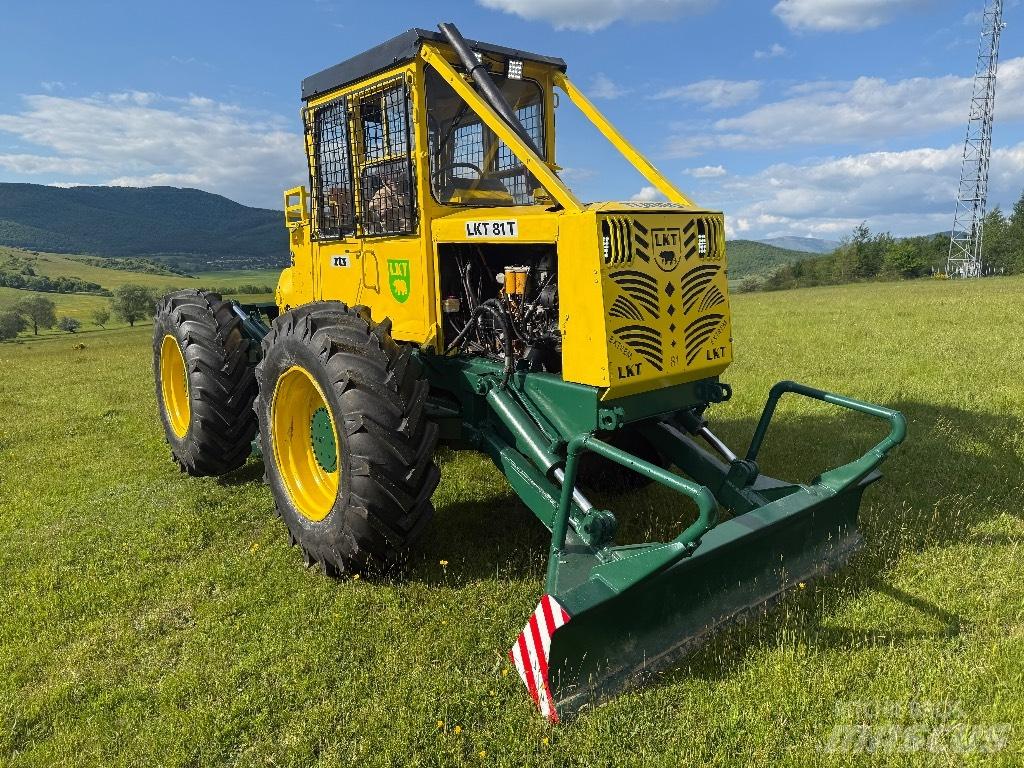 LKT 81 TURBO Traktor med skogsutstyr