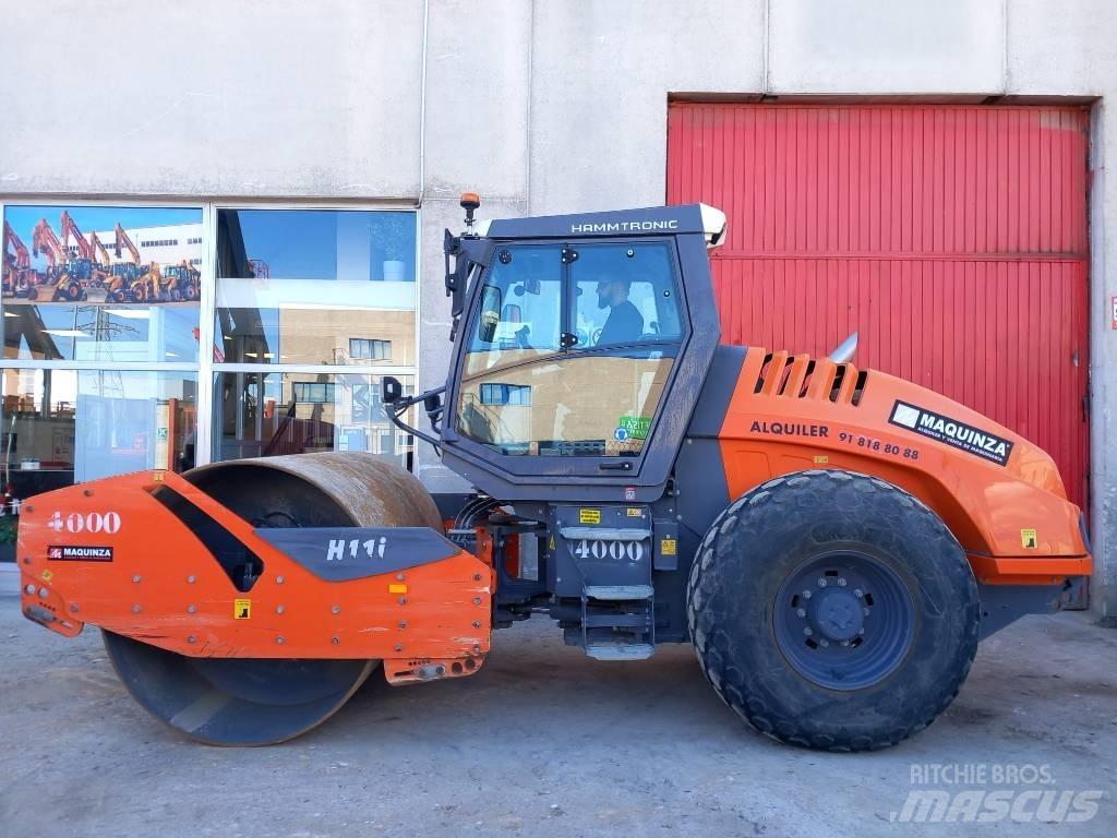 Hamm H11 i Hjullaster til komprimering
