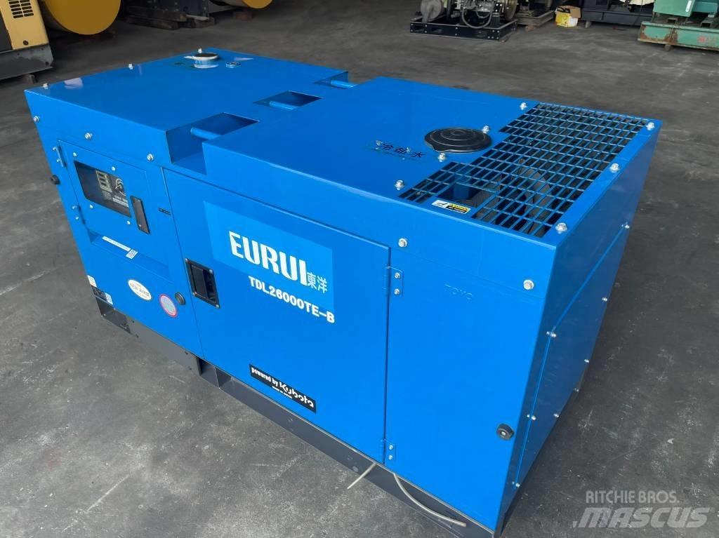 Kubota 20 KVA Diesel Generatorer