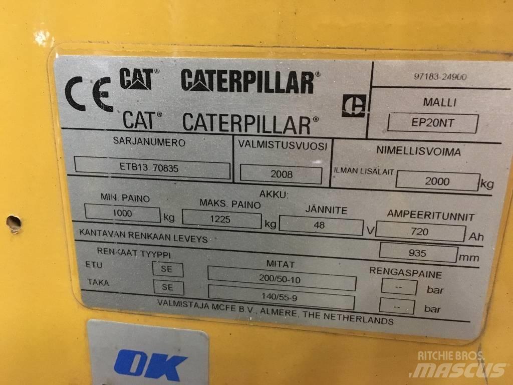 CAT EP 20 NT Elektriske trucker