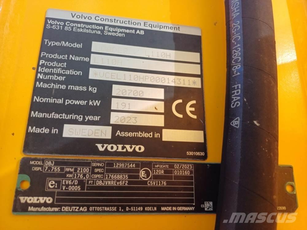 Volvo L110H Hjullastere
