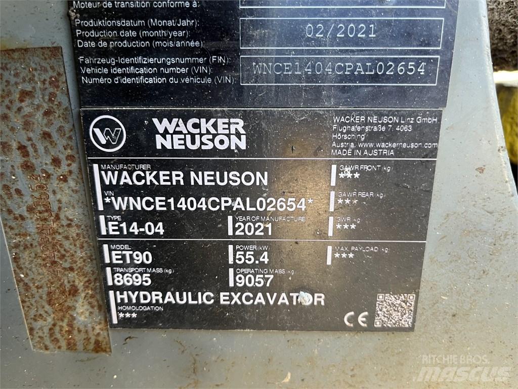 Wacker Neuson ET90 Midigravere 7 - 12t