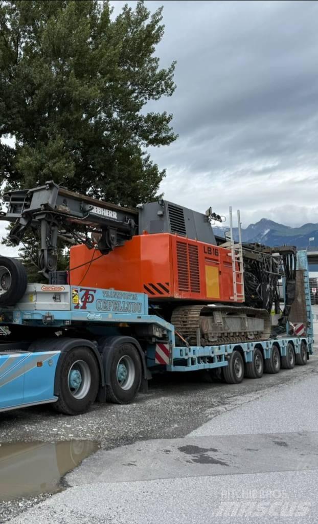 Liebherr LB16 Fundamenterings rigger