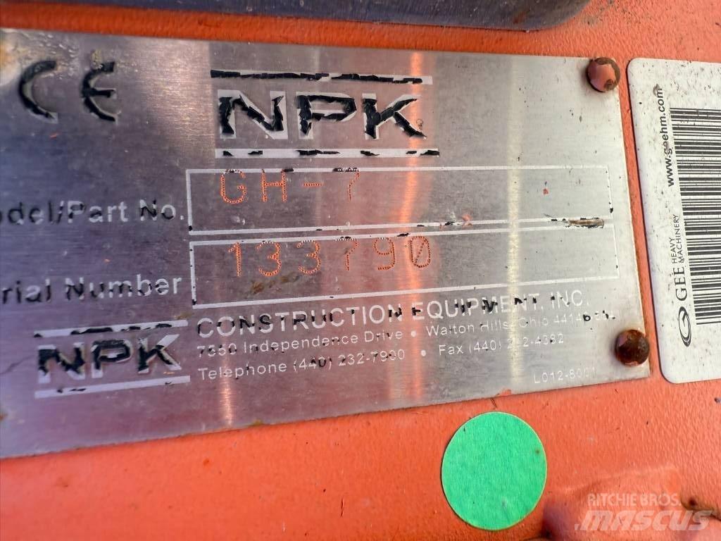 NPK GH 7 Hydrauliske hammere