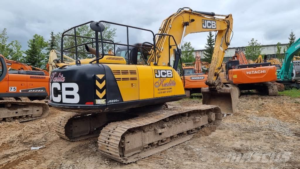 JCB JS 220 LC Beltegraver