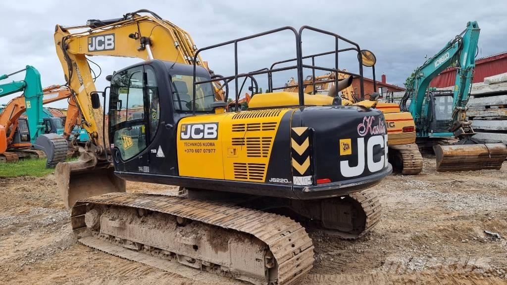 JCB JS 220 LC Beltegraver