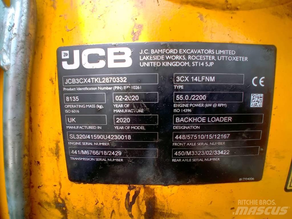 JCB 3 CX 4 T Traktorgravere
