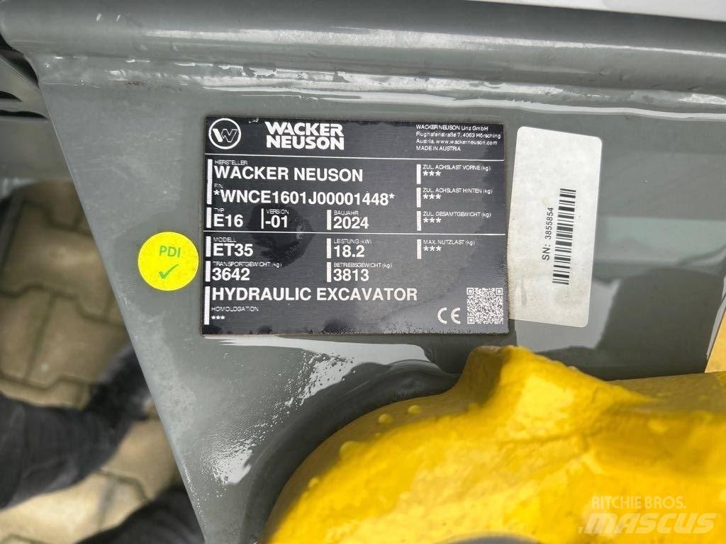 Wacker Neuson ET35 Beltegraver