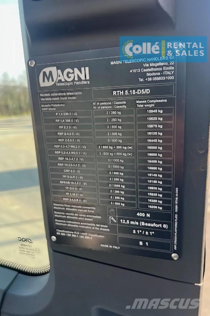 Magni RTH 5.18 | 2024 Teleskoplastere