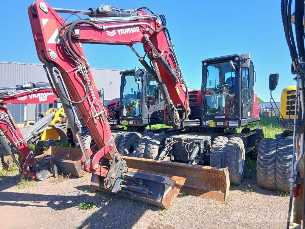 Yanmar B 110 w Hjulgravere