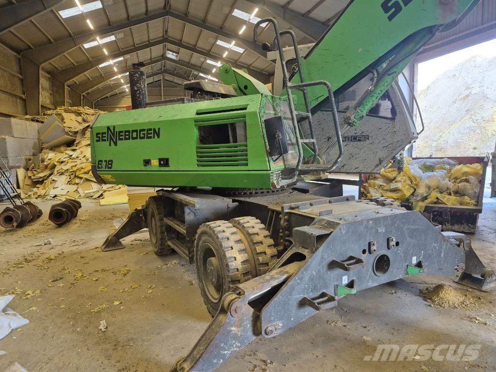 Sennebogen 818 Gravemaskiner for avfallshåndtering