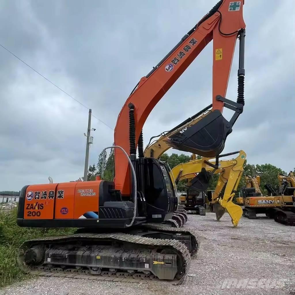 Hitachi ZX 200 Beltegraver